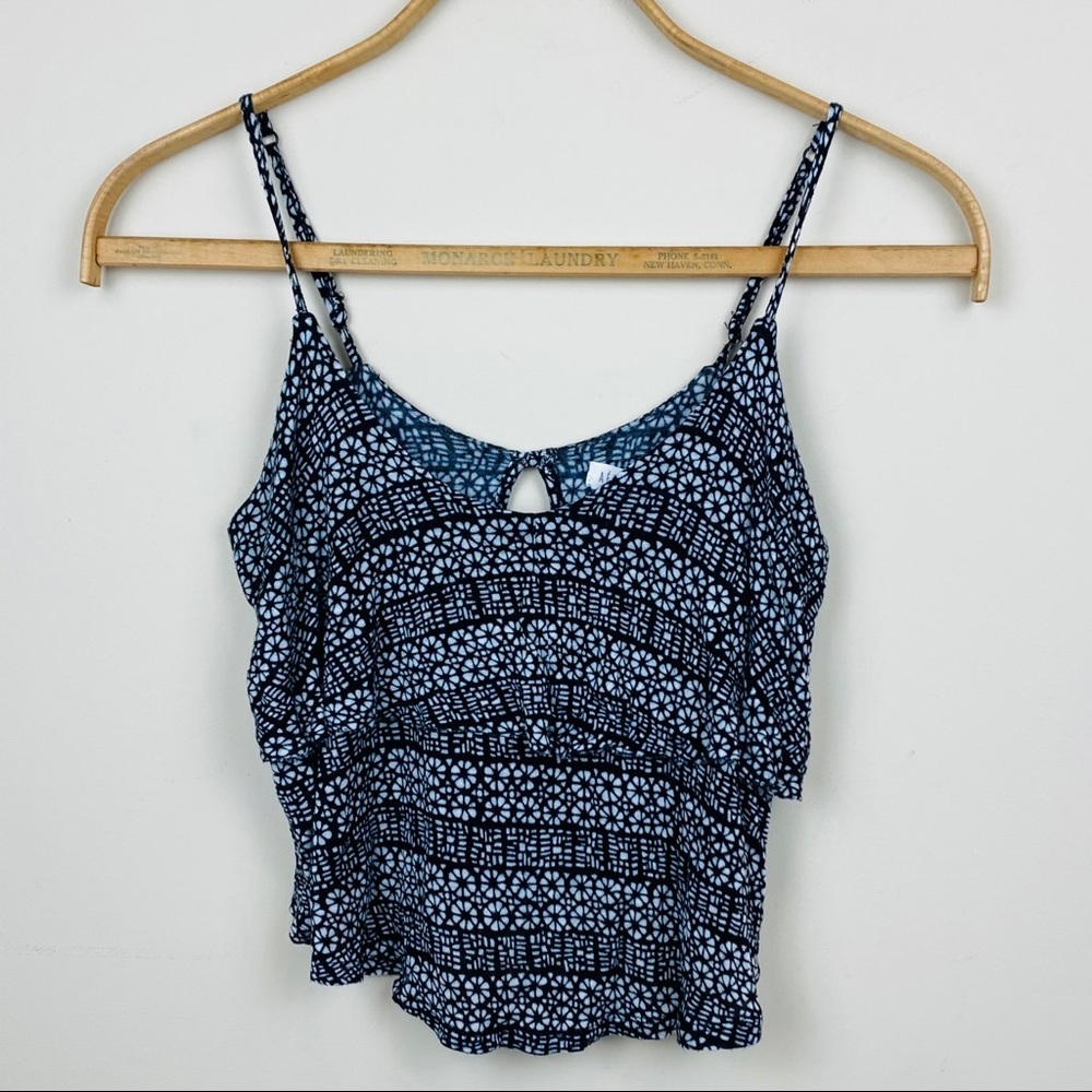 🍀[Aeropostale] Ruffled Tank Top; Size XS/TP - Picture 7 of 7